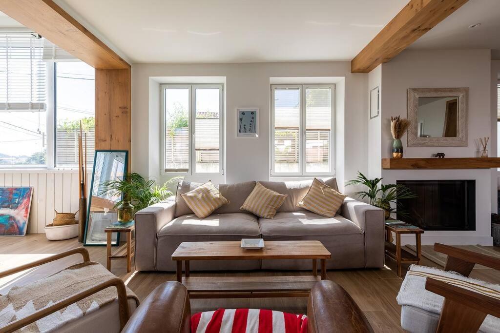 Beautiful Beach House In Front Of The Ocean Biarritz Exteriér fotografie