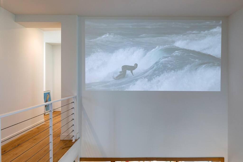 Beautiful Beach House In Front Of The Ocean Biarritz Exteriér fotografie