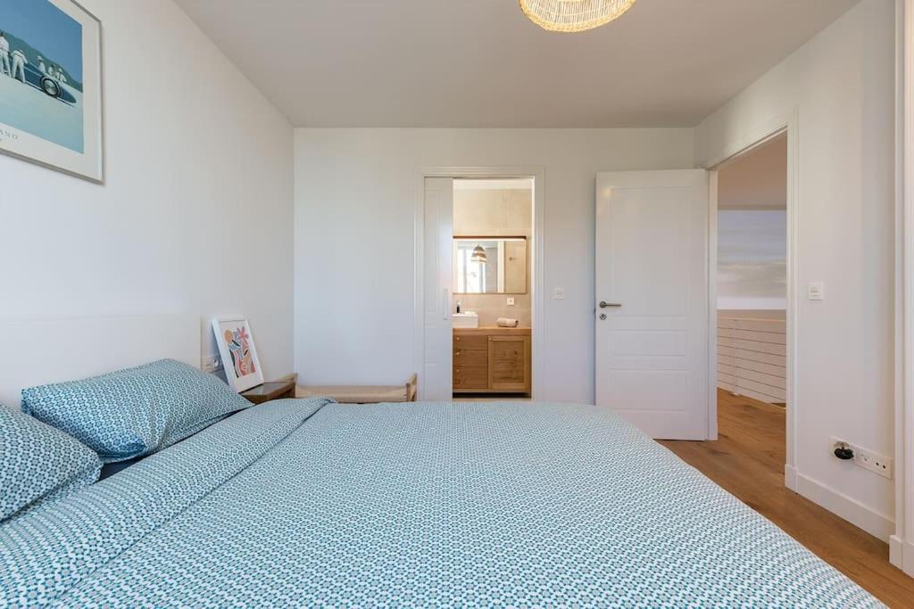 Beautiful Beach House In Front Of The Ocean Biarritz Exteriér fotografie