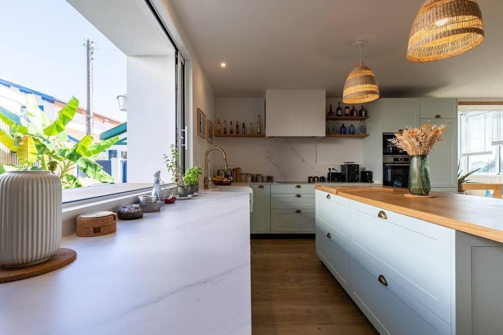 Beautiful Beach House In Front Of The Ocean Biarritz Exteriér fotografie