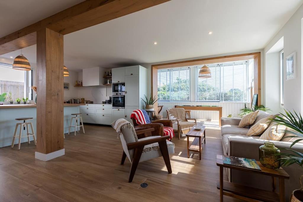 Beautiful Beach House In Front Of The Ocean Biarritz Exteriér fotografie